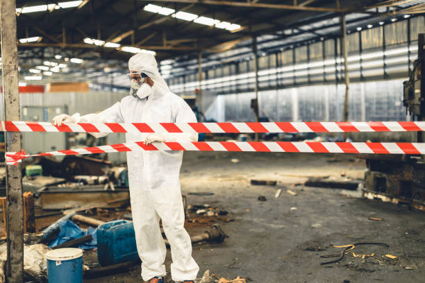 Professional Infectious Disease Decontamination technician working in Mattoon, IL